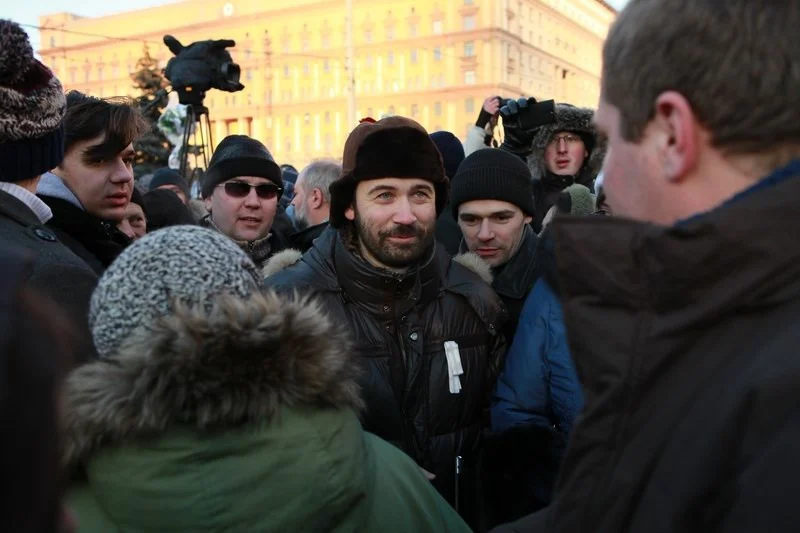 "Freedom march" Lubyanka, Moscow, 15.12.2012/ #Илья Пономарев.# "Марш свободы" на Лубянке, Москва, 15 декабря, 2012