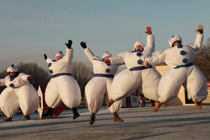 Meeting of the Grandfather of the Frost in Moscow, 24.12.12 /Встреча Деда Мороза в Москве, Парк Горькова,24.12.12
