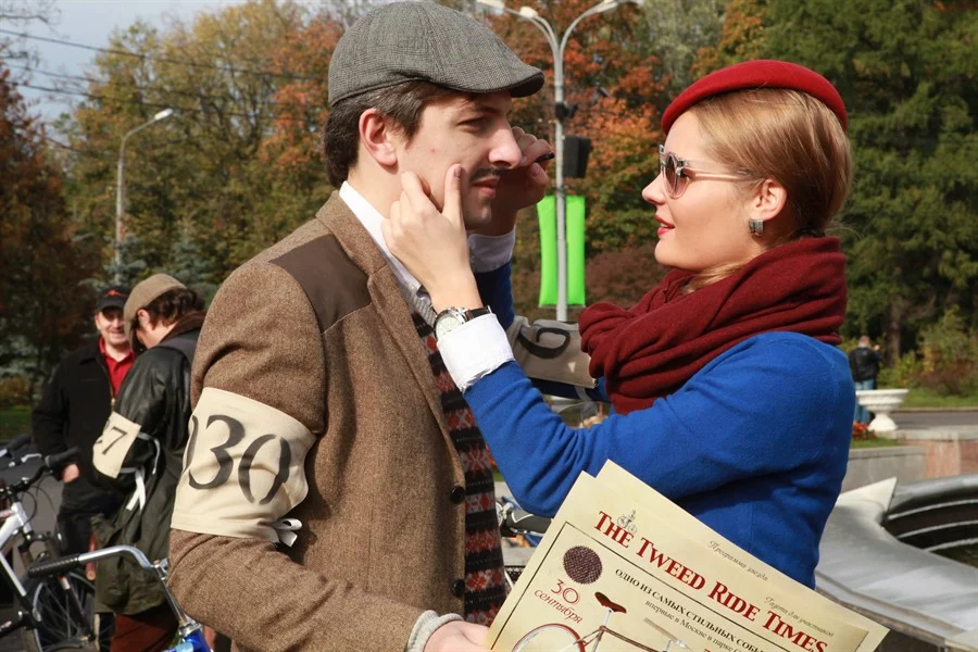 Tweed Ride Moscow 2012