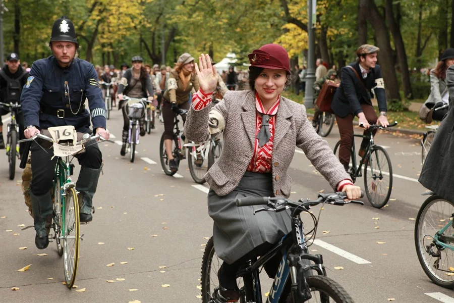 Tweed Ride Moscow 2012