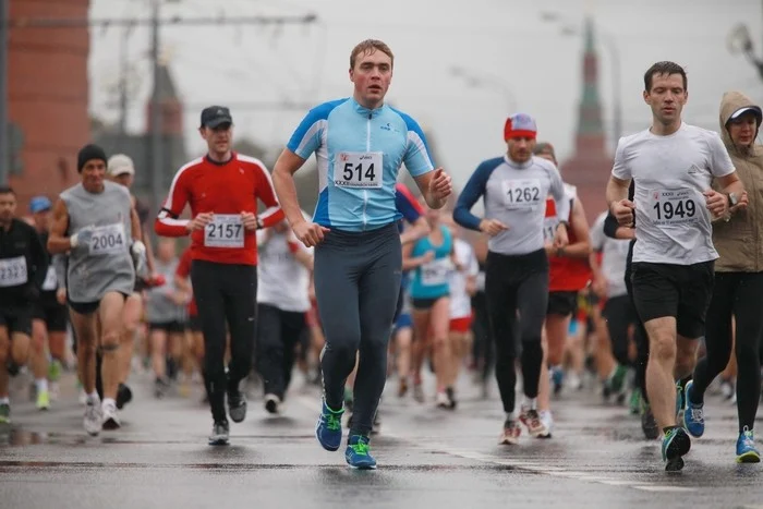 Marathon of the world , Moscow, Russia, 09.09.2012/ Участник международного марафона мира, 2012