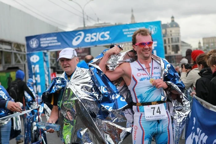 Marathon of the world , Moscow, Russia, 09.09.2012/ Участник международного марафона мира, 2012